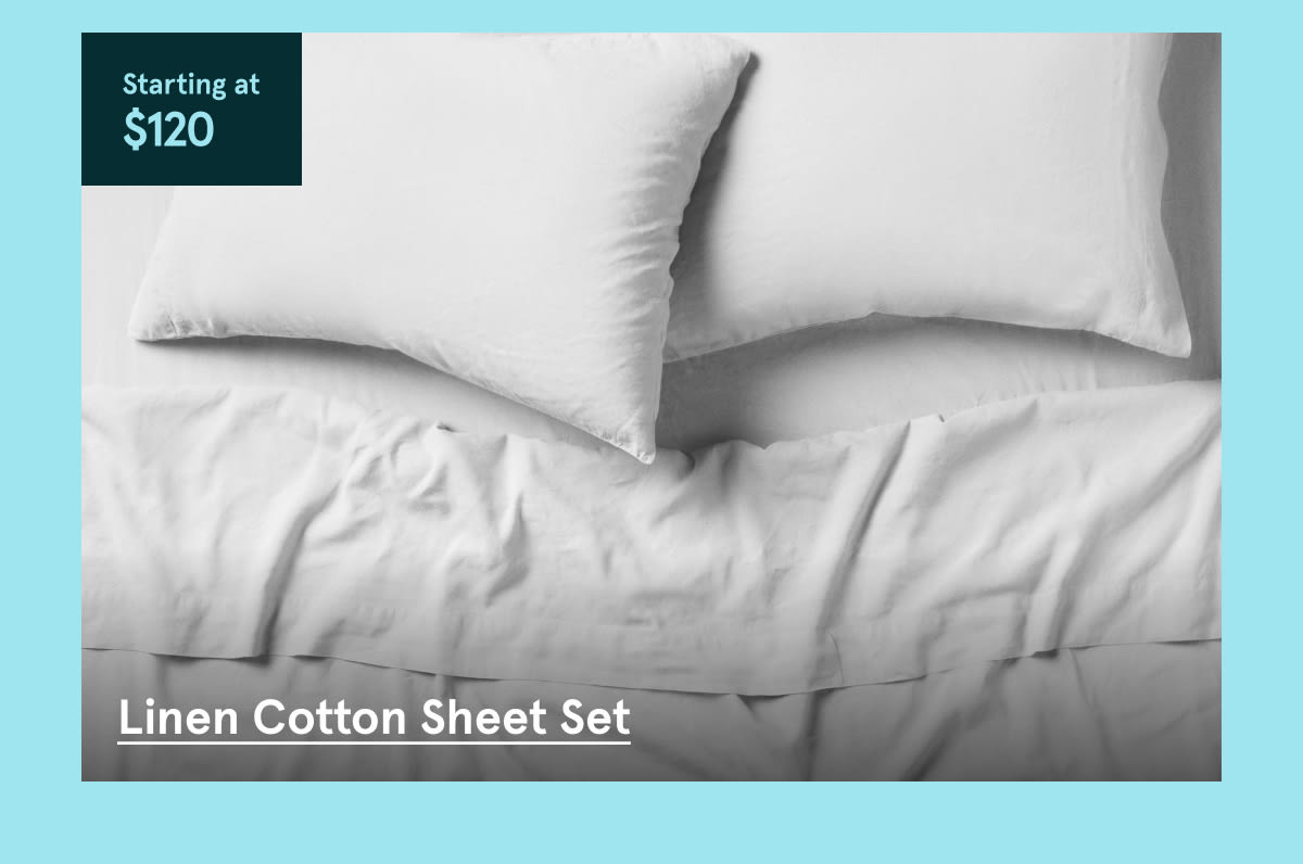 Linen Cotton Sheet Set