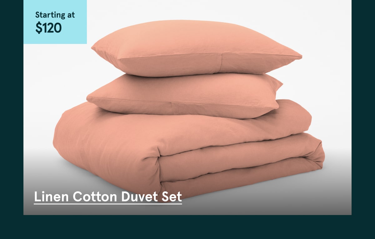 Linen Cotton Duvet Set