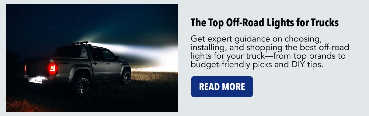 The Top Off-Road Lights for Trucks