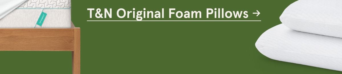 Get 30% off | T&N Original Foam Pillows