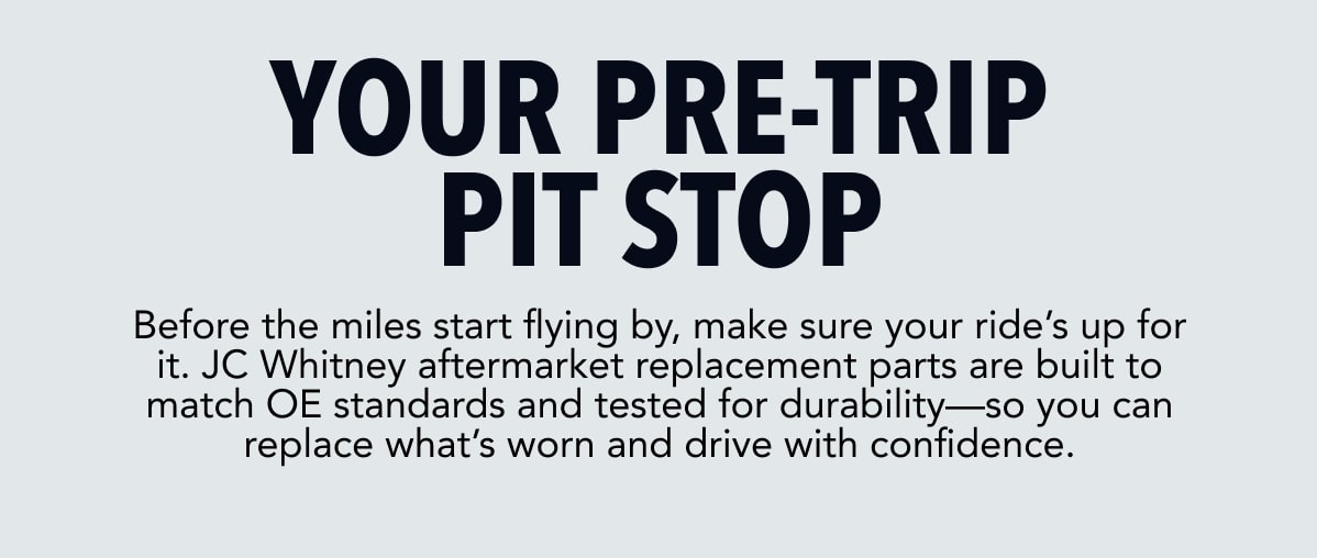 Your Pre-tip Pit Stop