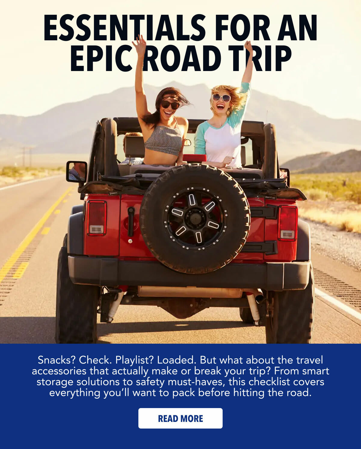 Essentials for an Epic Road Trip