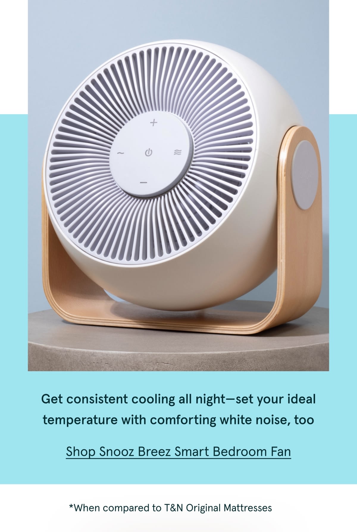 Shop Snooz Breez Smart Bedroom Fan