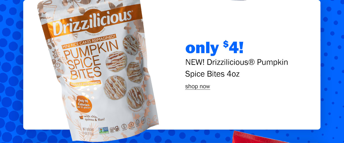 drizzilicious pumpkin spice bites