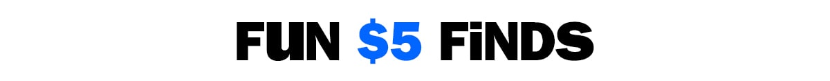 fun $5 finds