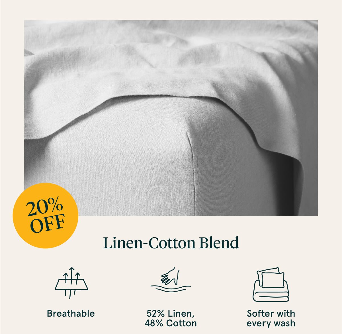 Linen-Cotton Blend