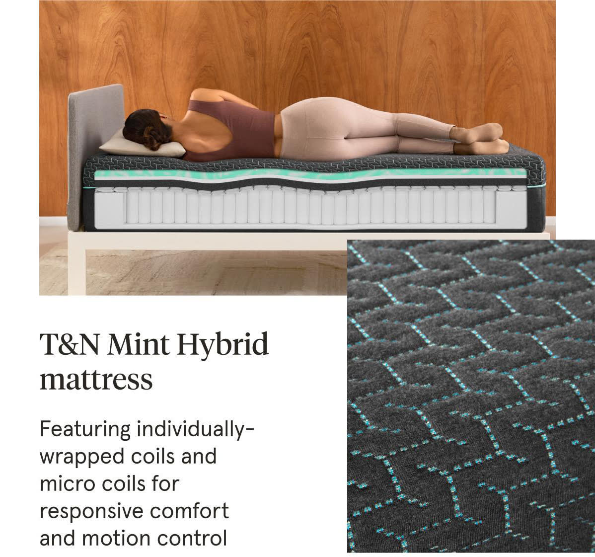 T&N Mint Hybrid Mattress