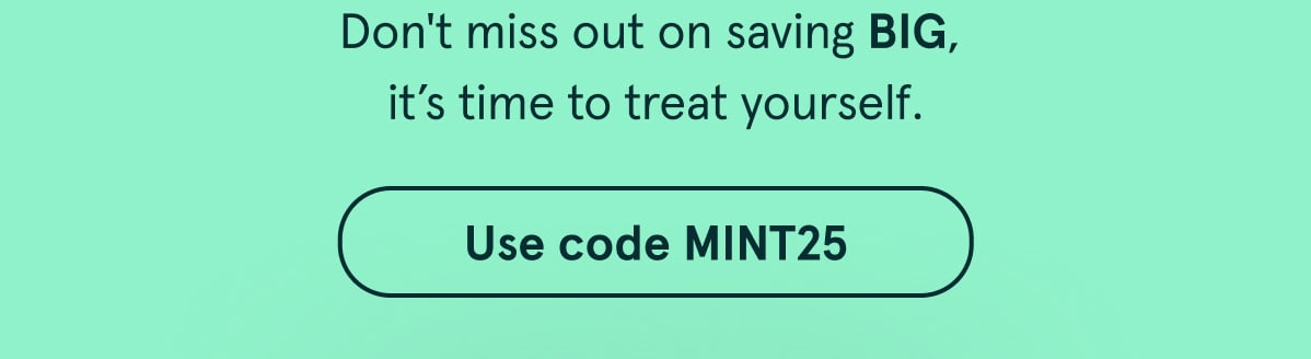 Email Exclusive Sale | 25% Off T&N Mint & Mint Hybrid Mattresses | Use code MINT25