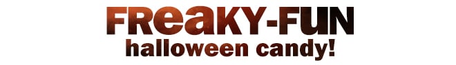 freaky-fun halloween candy!