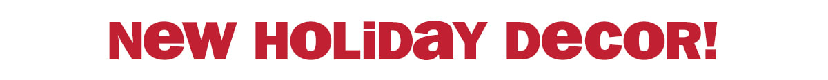 new holiday decor!