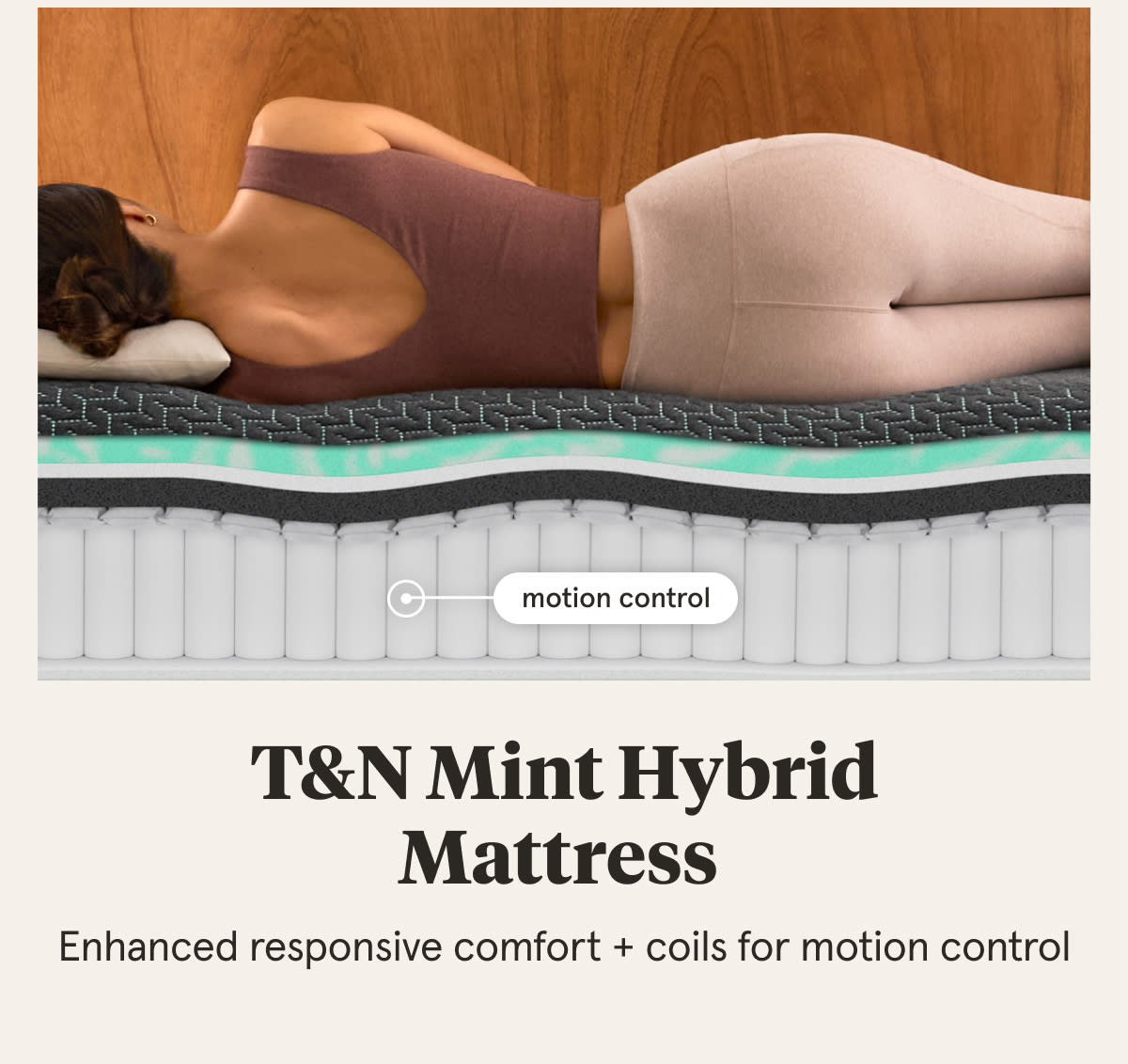 T&N Mint Hybrid Mattress