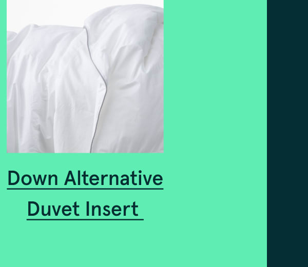Down Alternative Duvet Insert