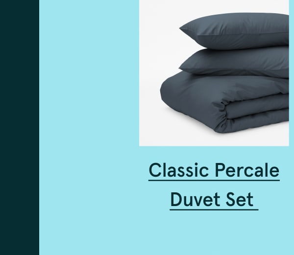 Classic Percale Duvet Set