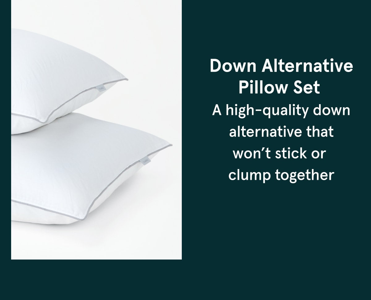 Down Alternative Pillow Set
