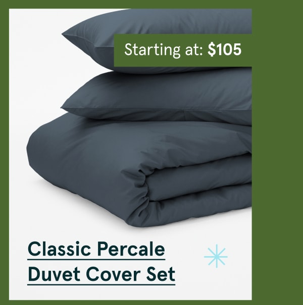 Classic Percale Duvet Set