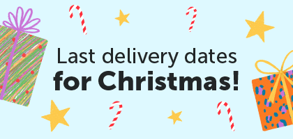 Last delivery dates for Christmas