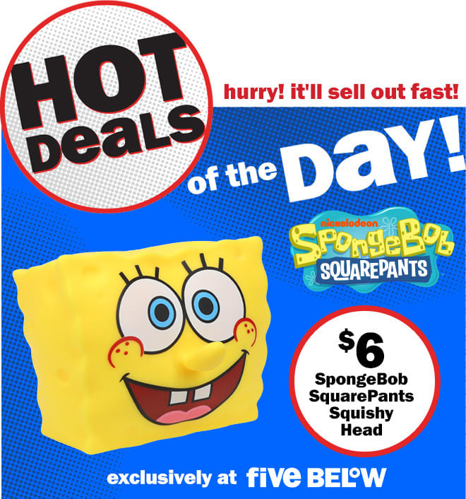 hot deals of the day! Spongebob Squarepants