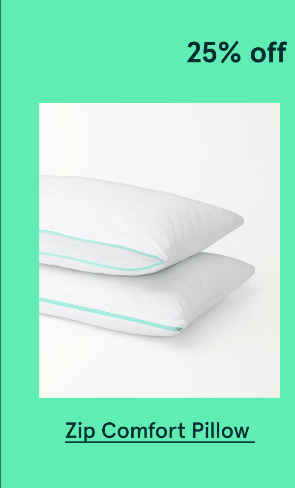 Zip Comfort Pillow