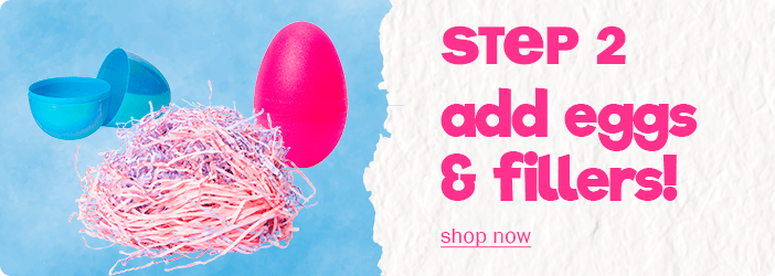 step 2: add eggs & fillers!