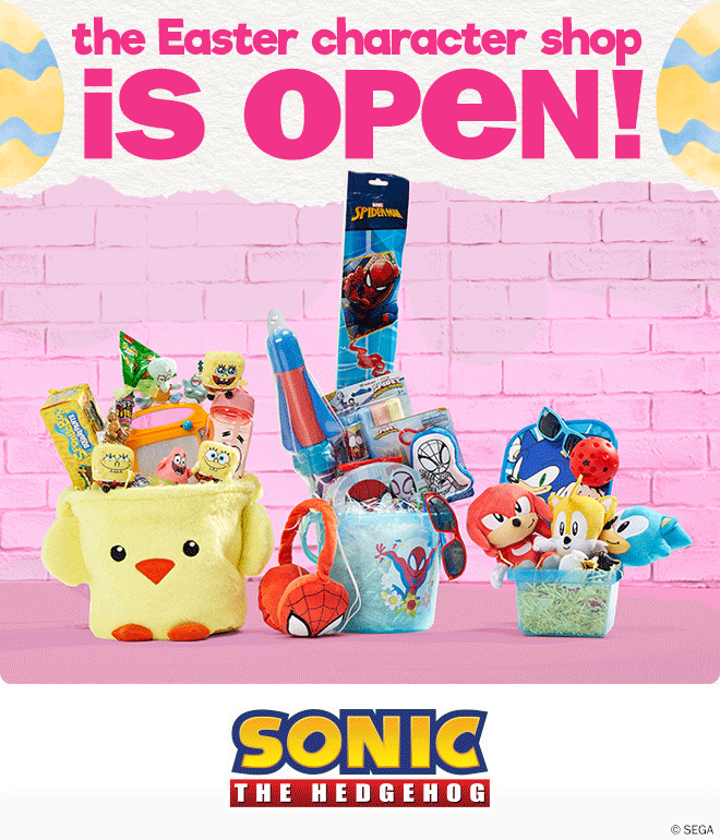 the Easter character shop is open!