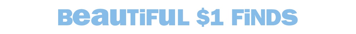 beautiful $1 finds