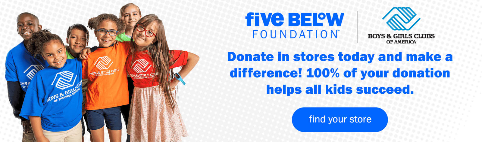 five below foundation - Boys & Girls Club of America