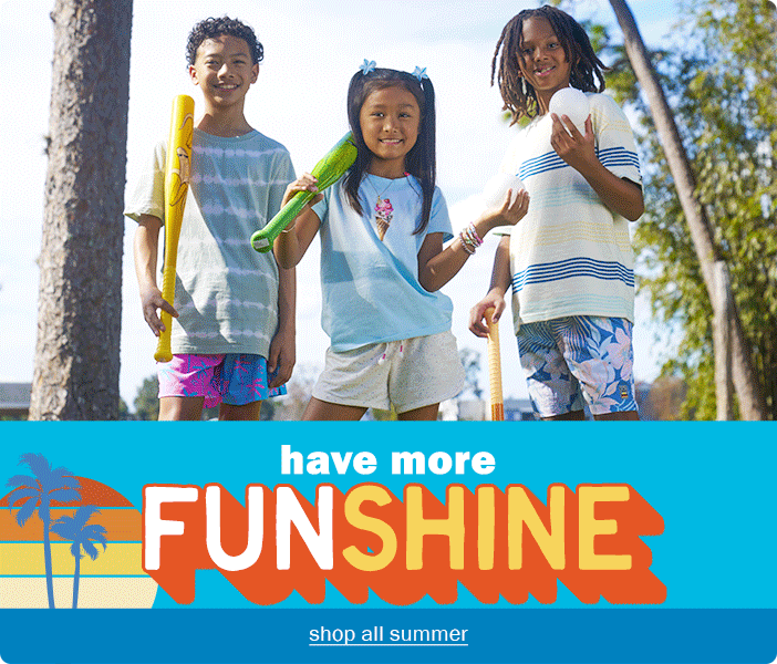 have more funshine - shop all summer
