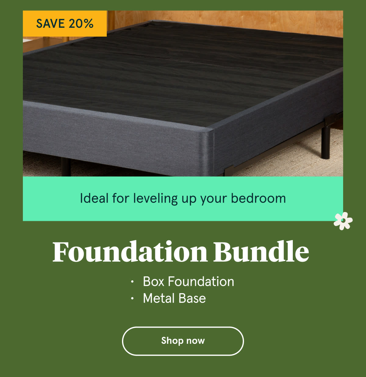 Save 20% | Foundation Bundle&nbsp; | Shop Now