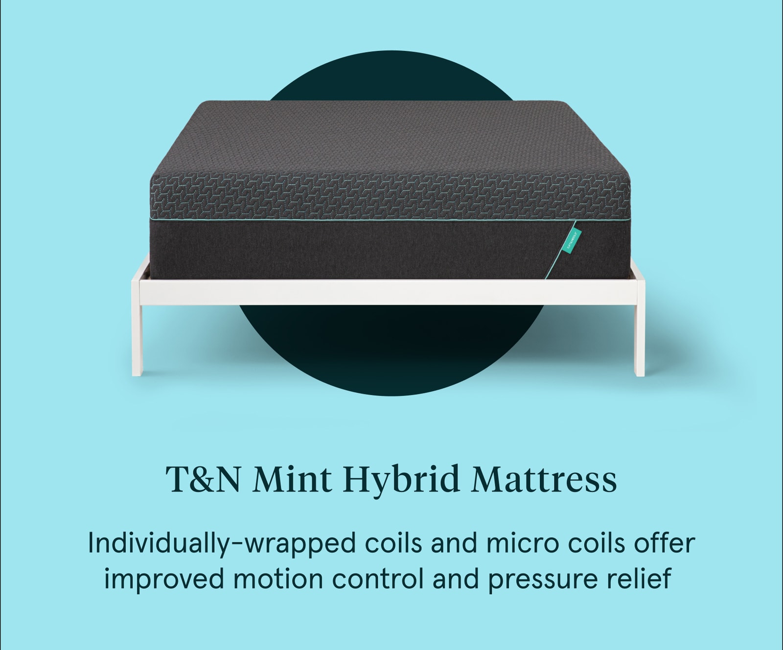 Meet our mattresses | T&N Mint Hybrid Mattress