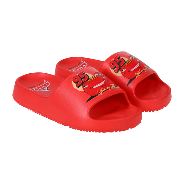 Lightning McQueen Junior Licensed Comfort Slides 