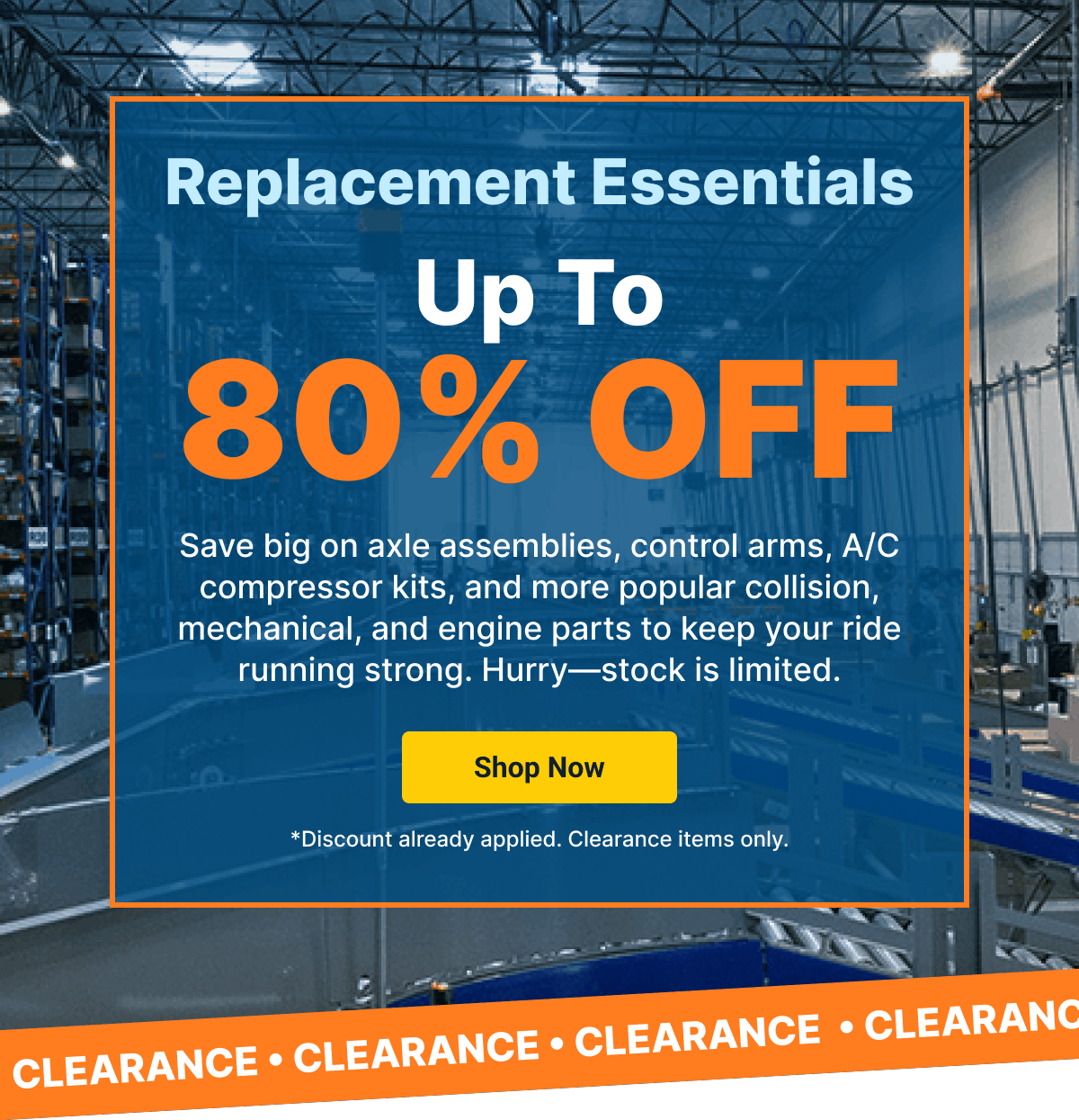 Replacement Essentials Up To 80% OFF | Shop Now