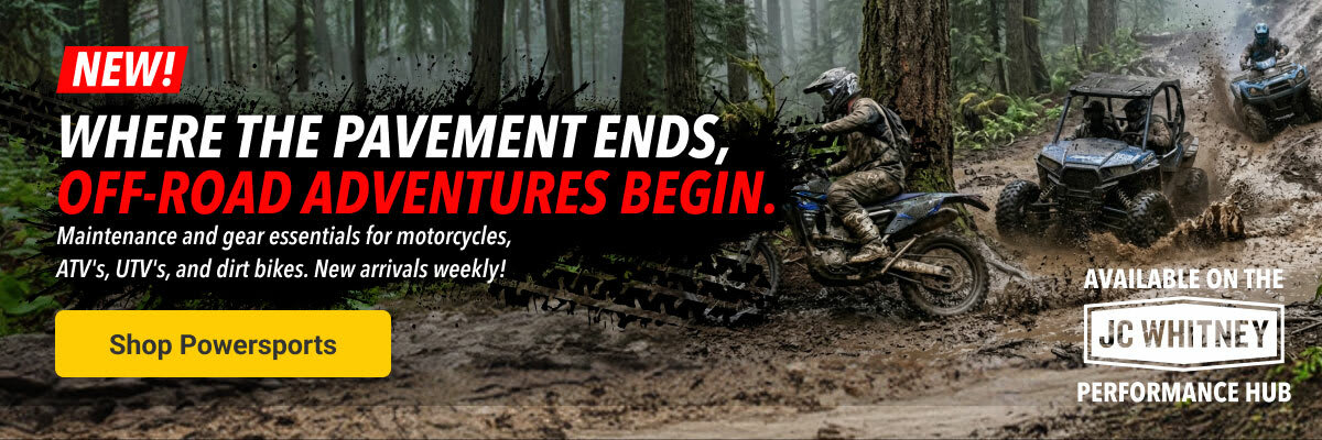 NEW - Where the pavement ends, off-road adventures begin.