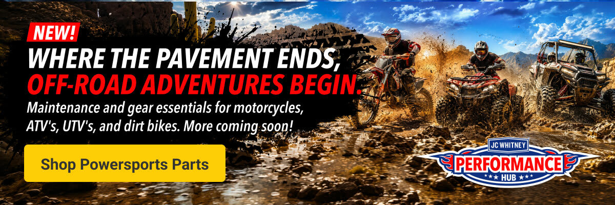 NEW - Where the pavement ends, off-road adventures begin.