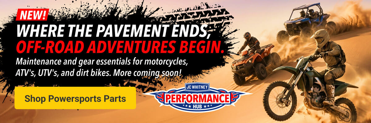 NEW - Where the pavement ends, off-road adventures begin.