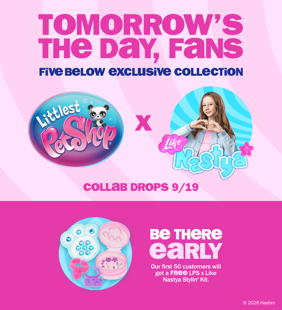 Five Below exclusive collection - Littlest Pet Shop x Like Nastya