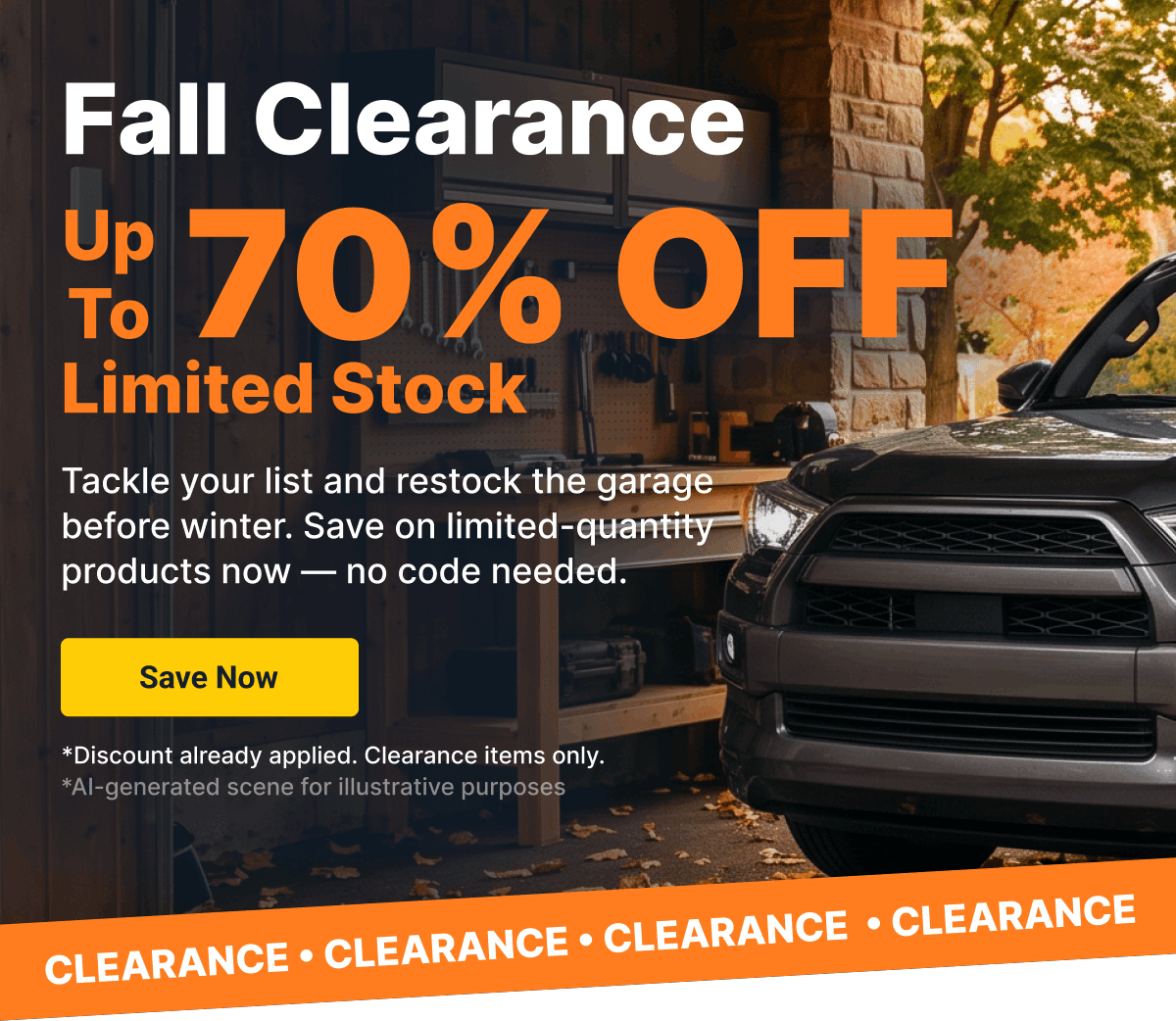 Fall Clearance | Up To 70% OFF Limited Stock