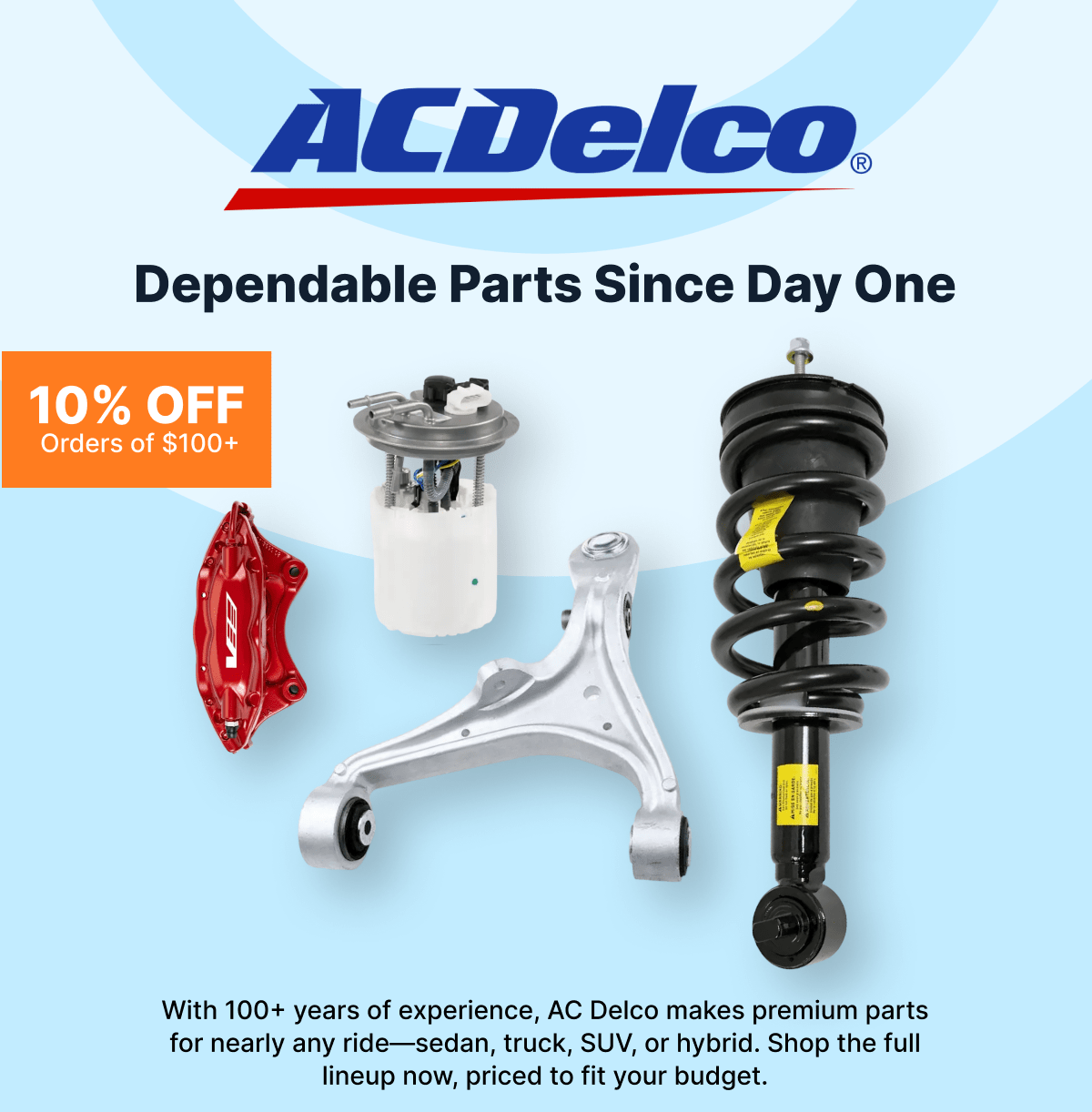 AC Delco | Dependable Parts Since Day One