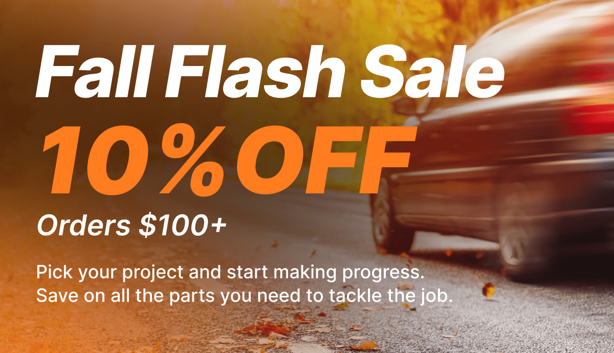 Fall Flash Sale | 10% OFF Orders $100+