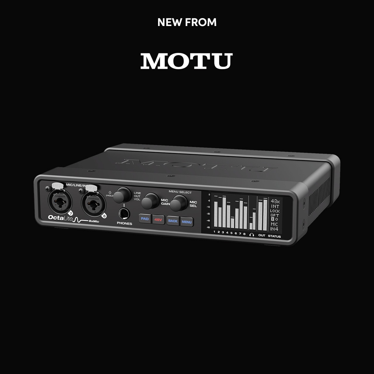 New from MOTU