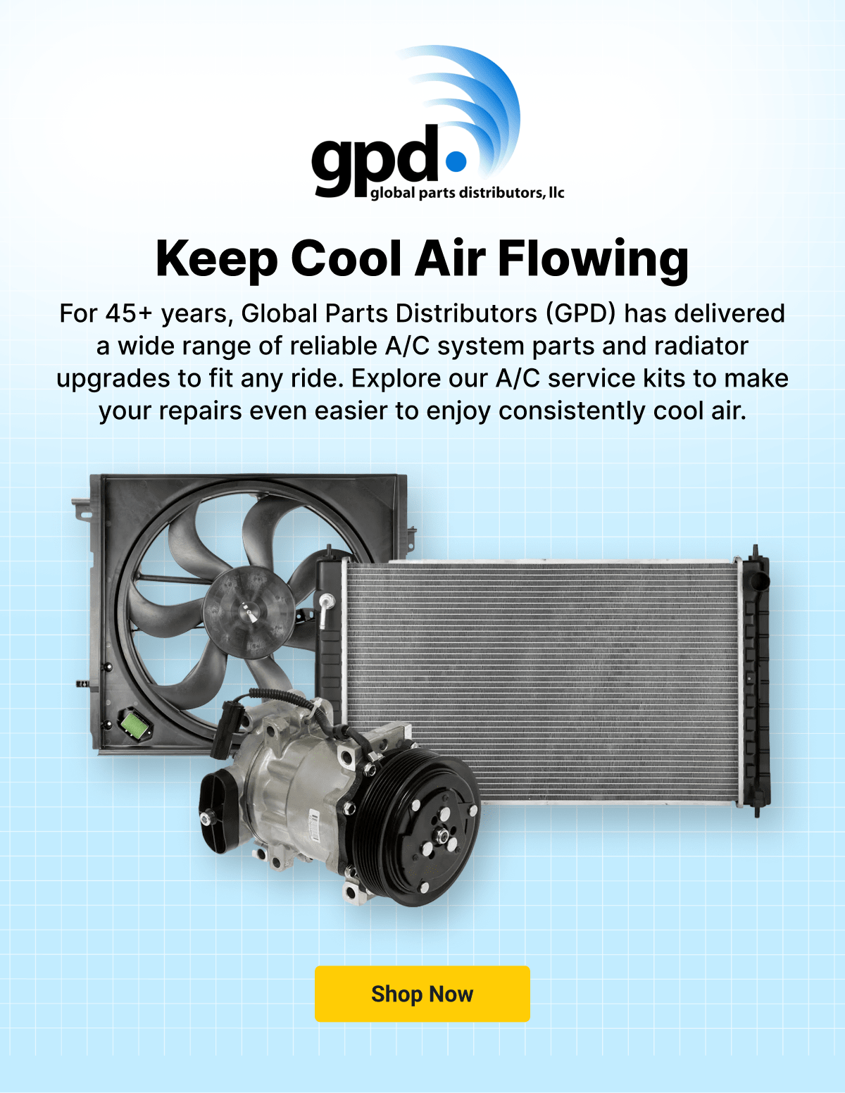 GPD | Keep Cool Air Flowing
