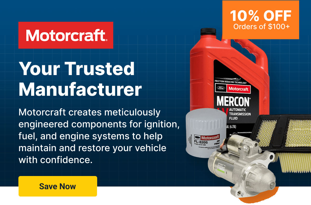 Motorcraft | Your Trusted Manufacturer