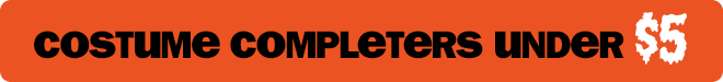 Costume completers under $5