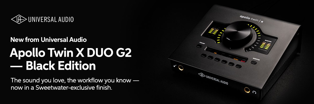 Apollo Twin X DUO G2 — Black Edition