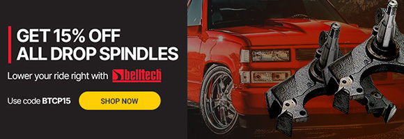 Belltech: 15% OFF on all Drop Spindles