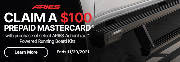Aries: $100 on ActionTrac™ Powered Running Board Kits